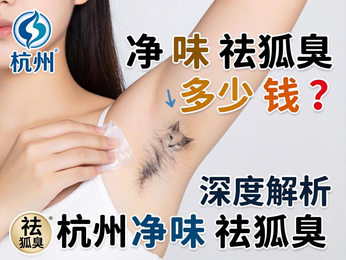 杭州净味祛狐臭多少钱？深度解析杭州净味祛狐臭费用构成
