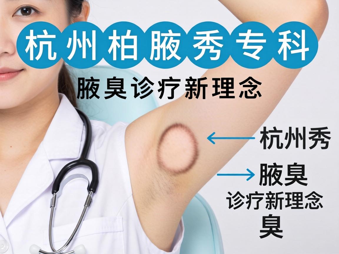 杭州腋秀专科，解读杭州腋秀专科的腋臭诊疗新理念