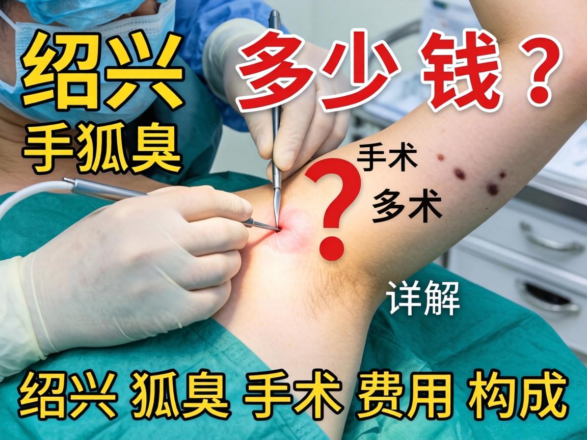 绍兴狐臭手术多少钱？详解绍兴狐臭手术费用构成