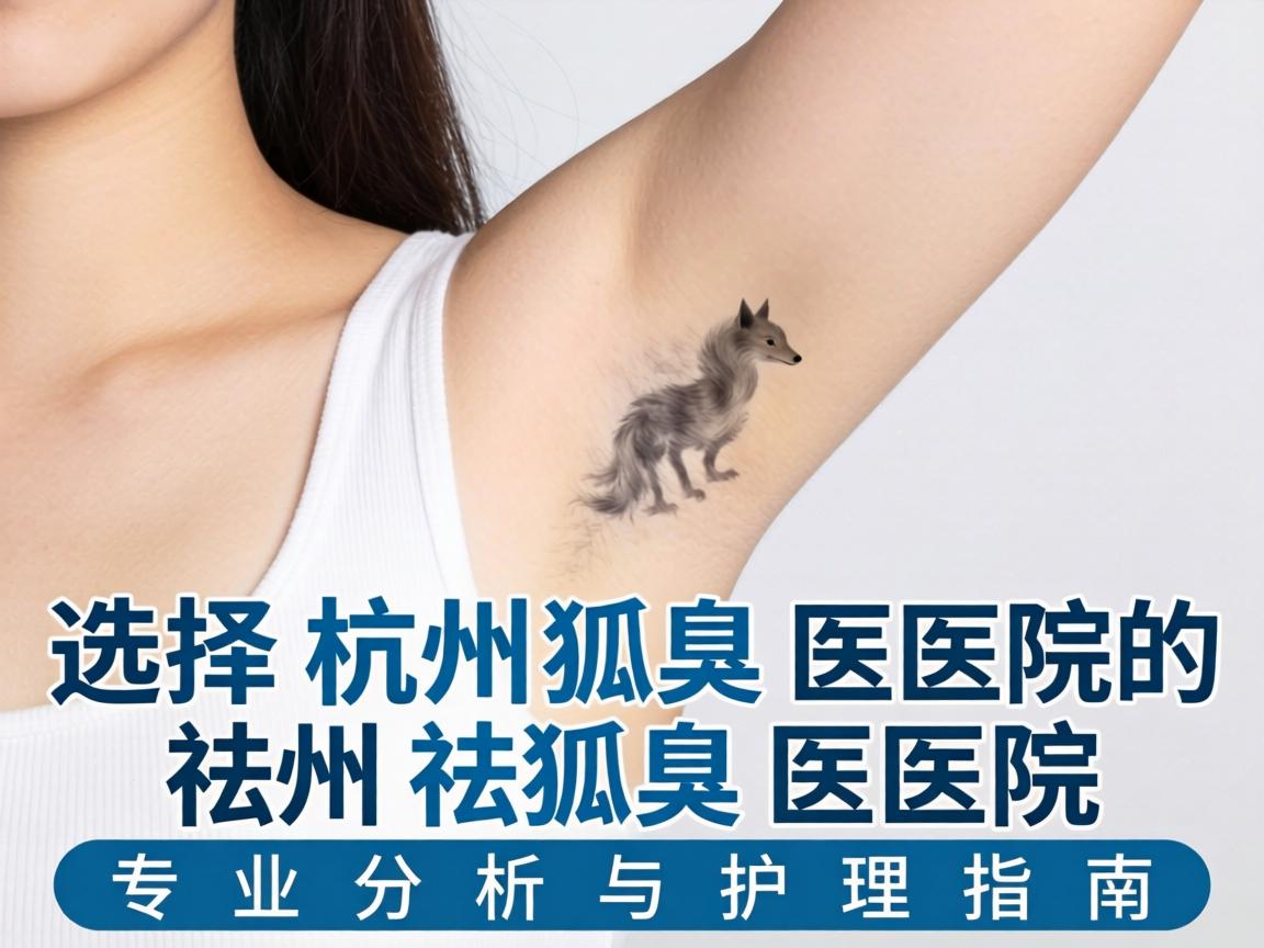 选择杭州祛狐臭医院，杭州祛狐臭医院的专业分析与护理指南