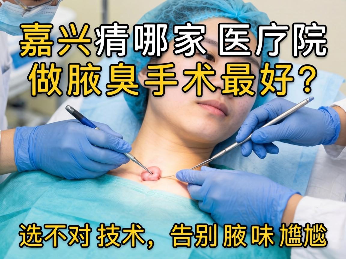 嘉兴哪家医院做腋臭手术最好？选对技术，告别腋味尴尬