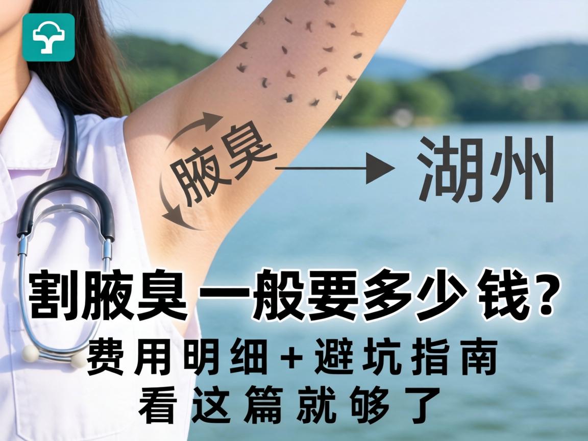 在湖州割腋臭一般要多少钱？费用明细+避坑指南，看这篇就够了