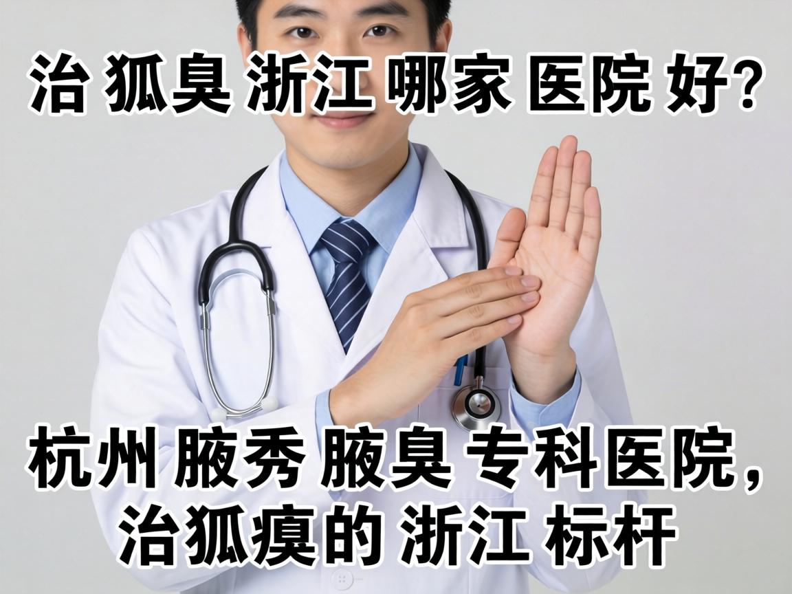 治狐臭浙江哪家医院好？杭州腋秀腋臭专科医院，治狐臭的浙江标杆