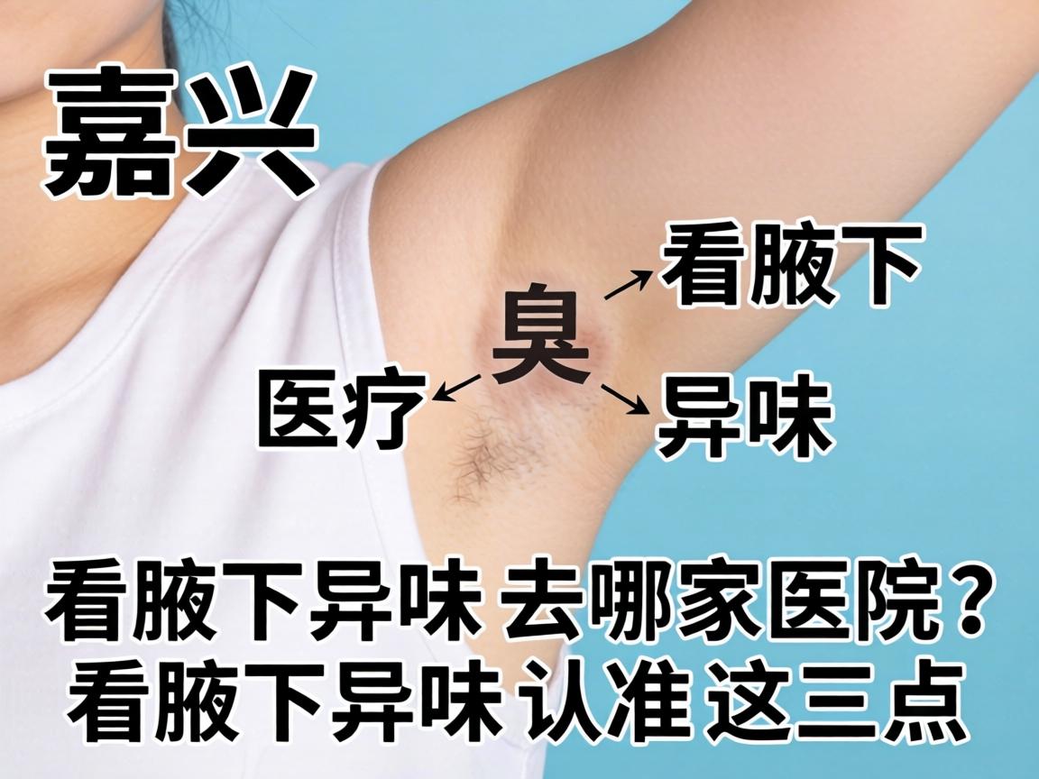 嘉兴看腋下异味去哪家医院？看腋下异味认准这三点