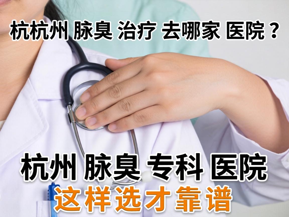 杭州腋臭治疗去哪家医院？杭州腋臭专科医院这样选才靠谱