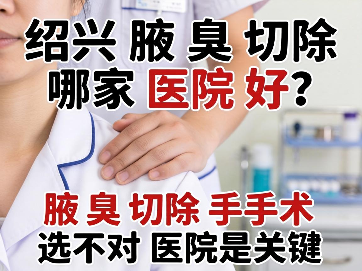 绍兴腋臭切除哪家医院好？腋臭切除手术选对医院是关键