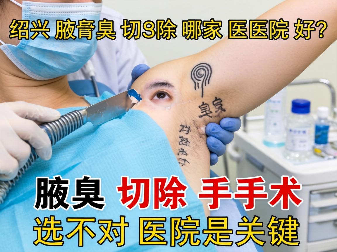 绍兴腋臭切除哪家医院好？腋臭切除手术选对医院是关键
