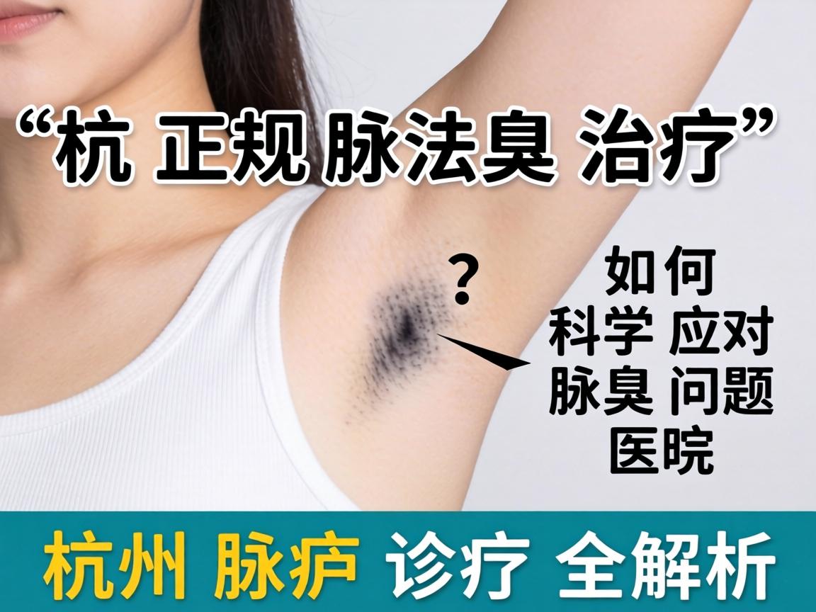 杭州腋臭治疗，正规医院如何科学应对腋臭问题？杭州腋臭诊疗全解析