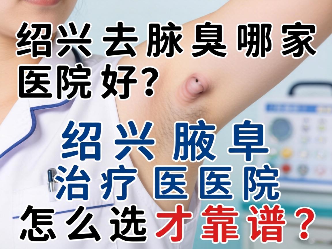 绍兴去腋臭哪家医院好？绍兴腋臭治疗医院怎么选才靠谱？