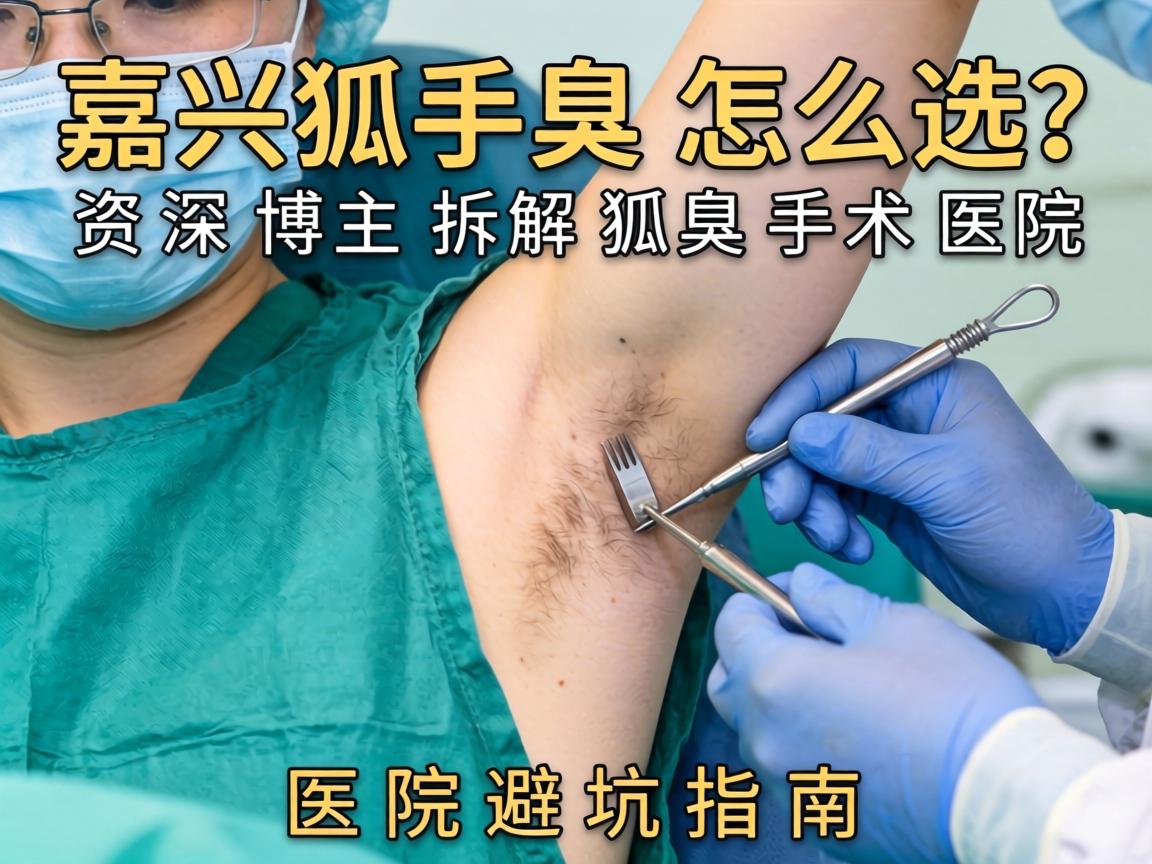 嘉兴狐臭手术医院怎么选？资深博主拆解狐臭手术医院避坑指南