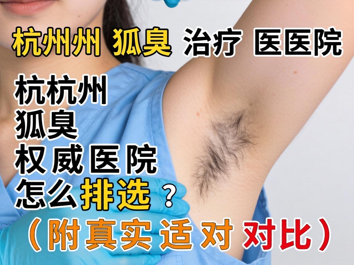 杭州狐臭治疗医院排名，杭州狐臭权威医院怎么选？附真实对比）