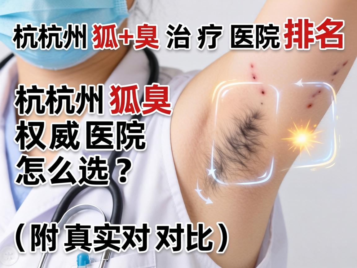 杭州狐臭治疗医院排名，杭州狐臭权威医院怎么选？附真实对比）