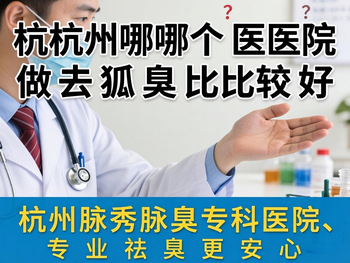 杭州哪个医院做去狐臭比较好?杭州腋秀腋臭专科医院,专业祛臭更安心 杭州哪个医院做去狐臭比较好?杭州腋秀腋臭专科医院,专业祛臭更安心