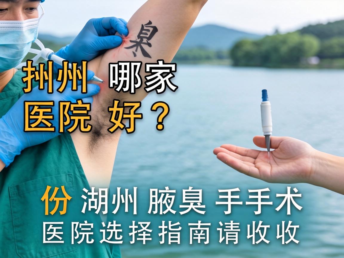 湖州腋臭手术哪家医院好？这份湖州腋臭手术医院选择指南请收好