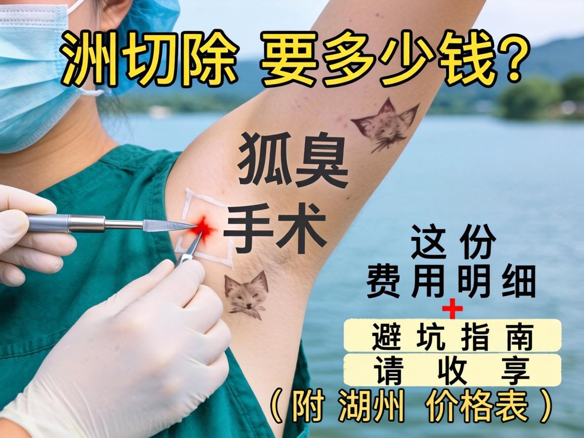 湖州做切除狐臭手术要多少钱？这份费用明细+避坑指南请收好（附湖州价格表）