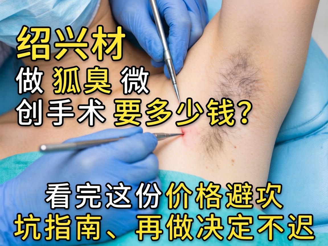 绍兴做狐臭微创手术要多少钱?看完这份价格避坑指南,再做决定不迟 绍兴做狐臭微创手术要多少钱?看完这份价格避坑指南,再做决定不迟
