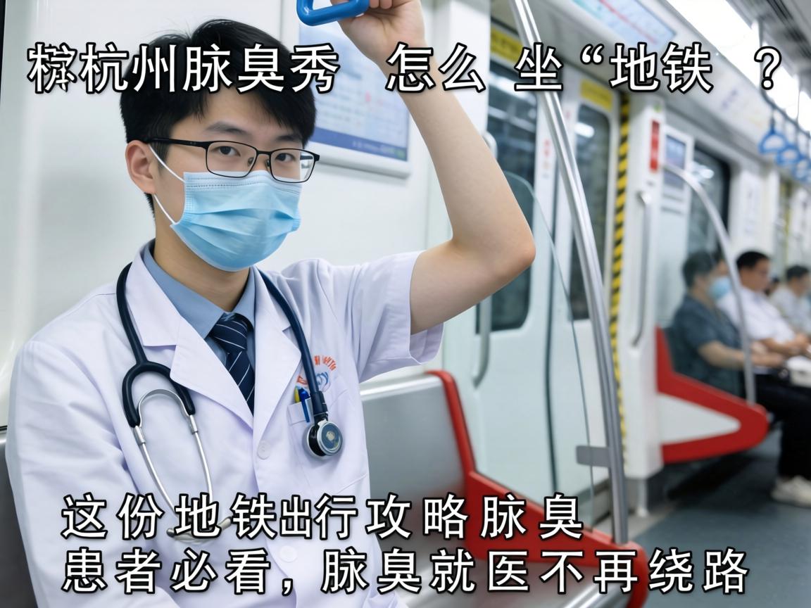 杭州腋秀腋臭专科怎么坐地铁？这份地铁出行攻略腋臭患者必看，腋臭就医不再绕路