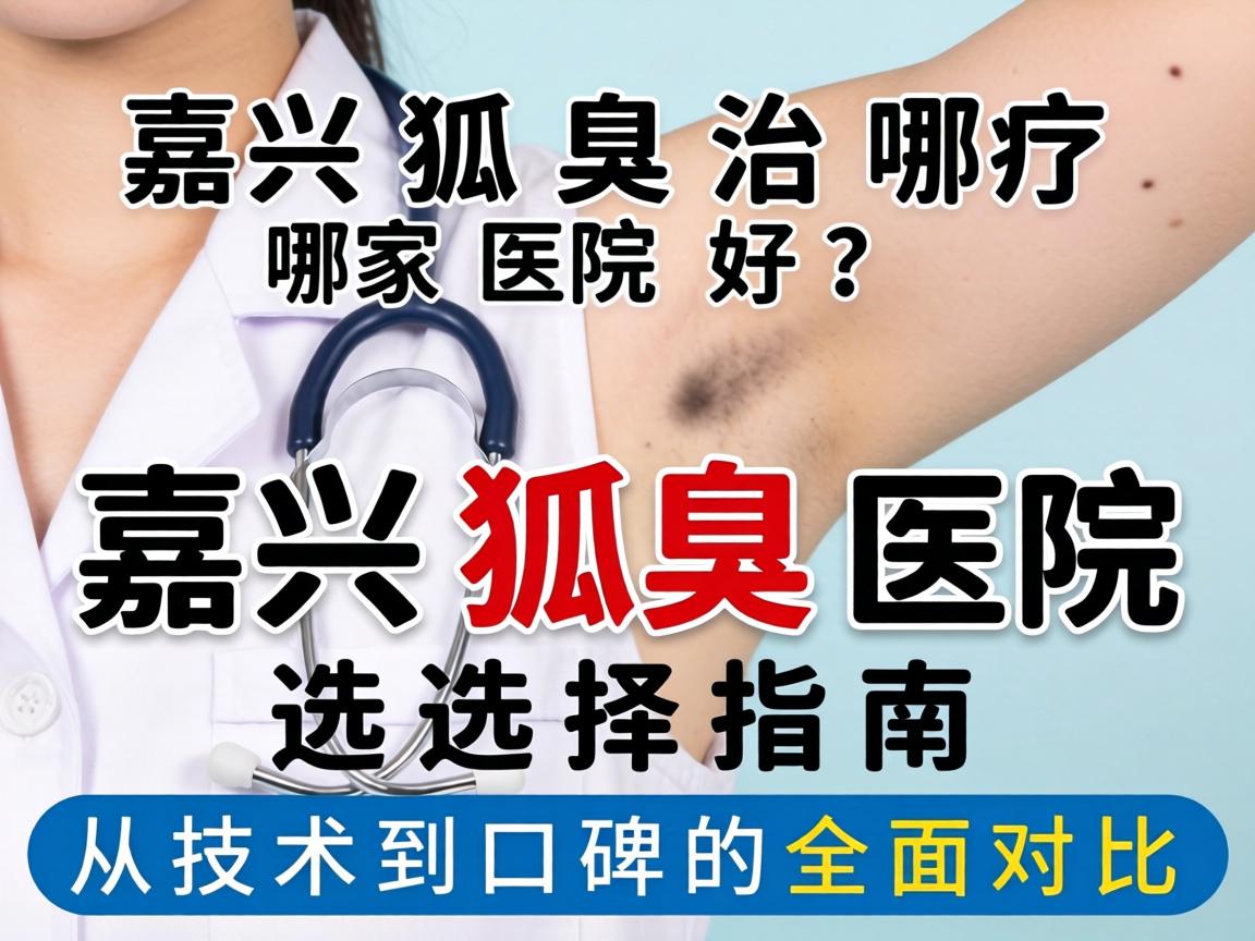 嘉兴狐臭治疗哪家医院好？嘉兴狐臭医院选择指南，从技术到口碑的全面对比
