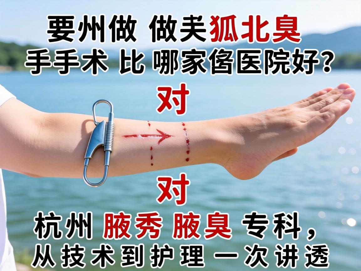 湖州做狐臭手术哪家医院好？对比杭州腋秀腋臭专科，从技术到护理一次讲透