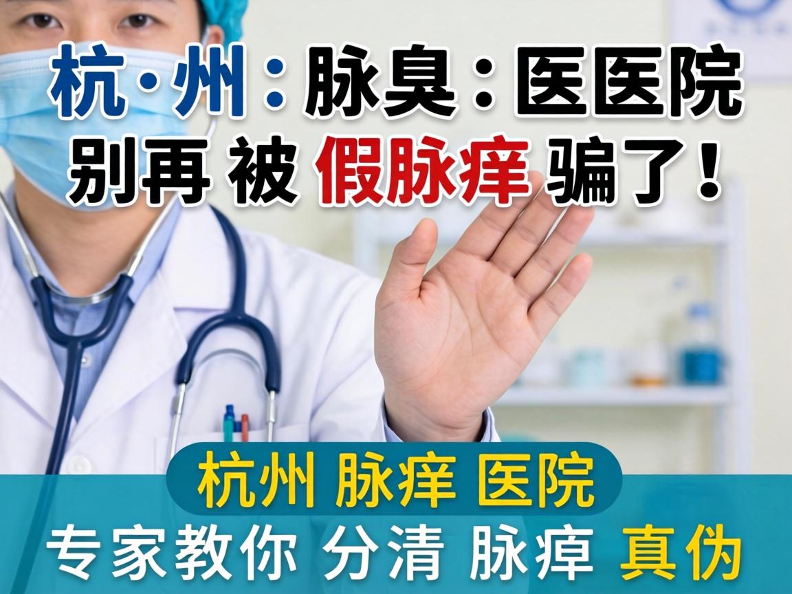 杭州腋臭医院，别再被假腋臭骗了！杭州腋臭医院专家教你分清腋臭真伪