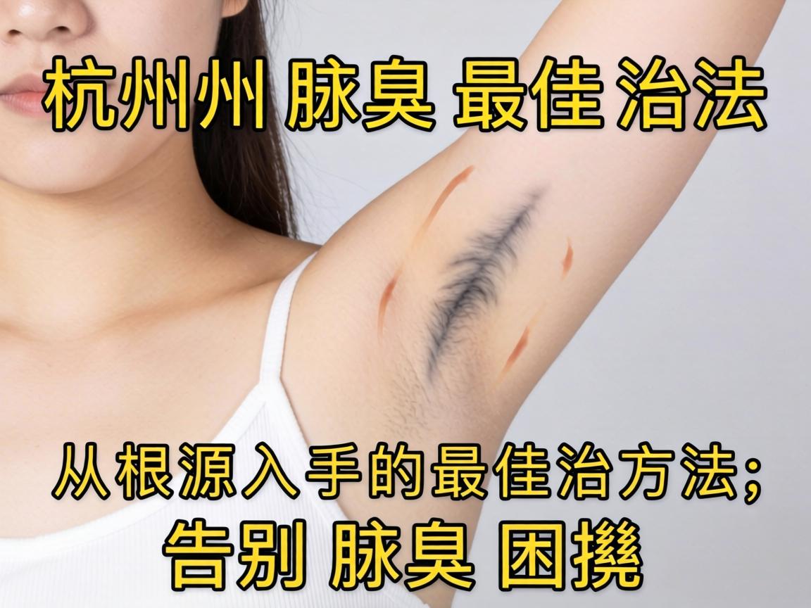 杭州腋臭最佳治法，从根源入手的最佳治方法，告别腋臭困扰