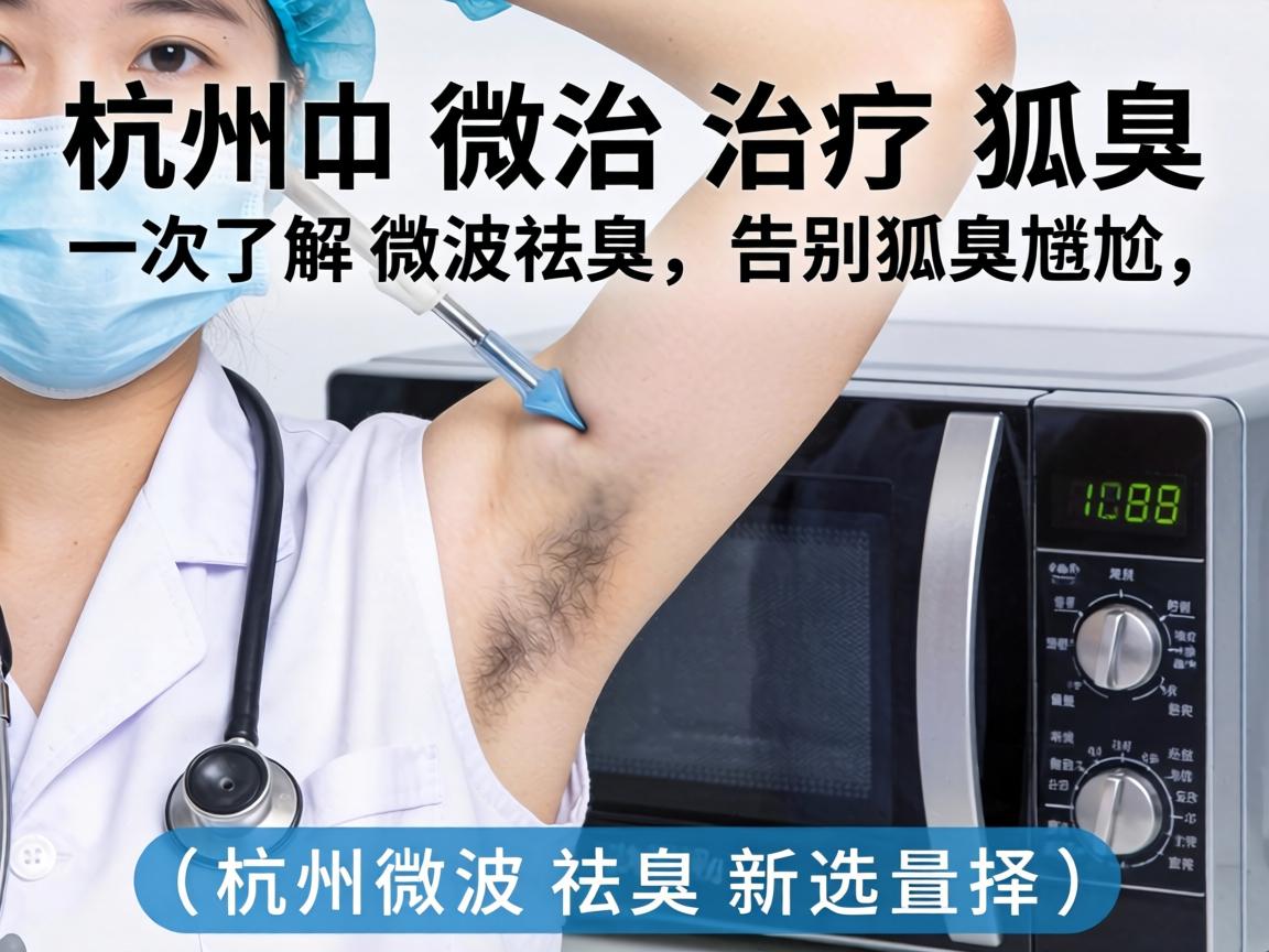杭州微波治疗狐臭，一次了解微波祛臭，告别狐臭尴尬（杭州微波祛臭新选择）