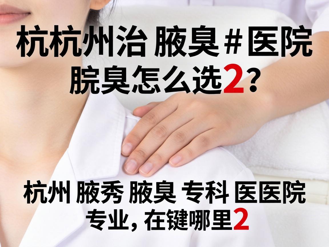 杭州治腋臭医院怎么选？杭州腋秀腋臭专科医院专业在哪里？标题重复关键词2次）