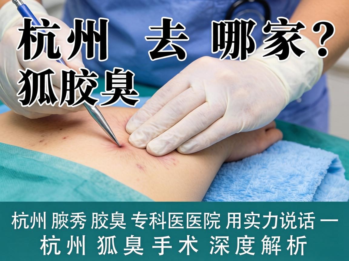 杭州狐臭手术去哪家？杭州腋秀腋臭专科医院用实力说话—杭州狐臭手术深度解析