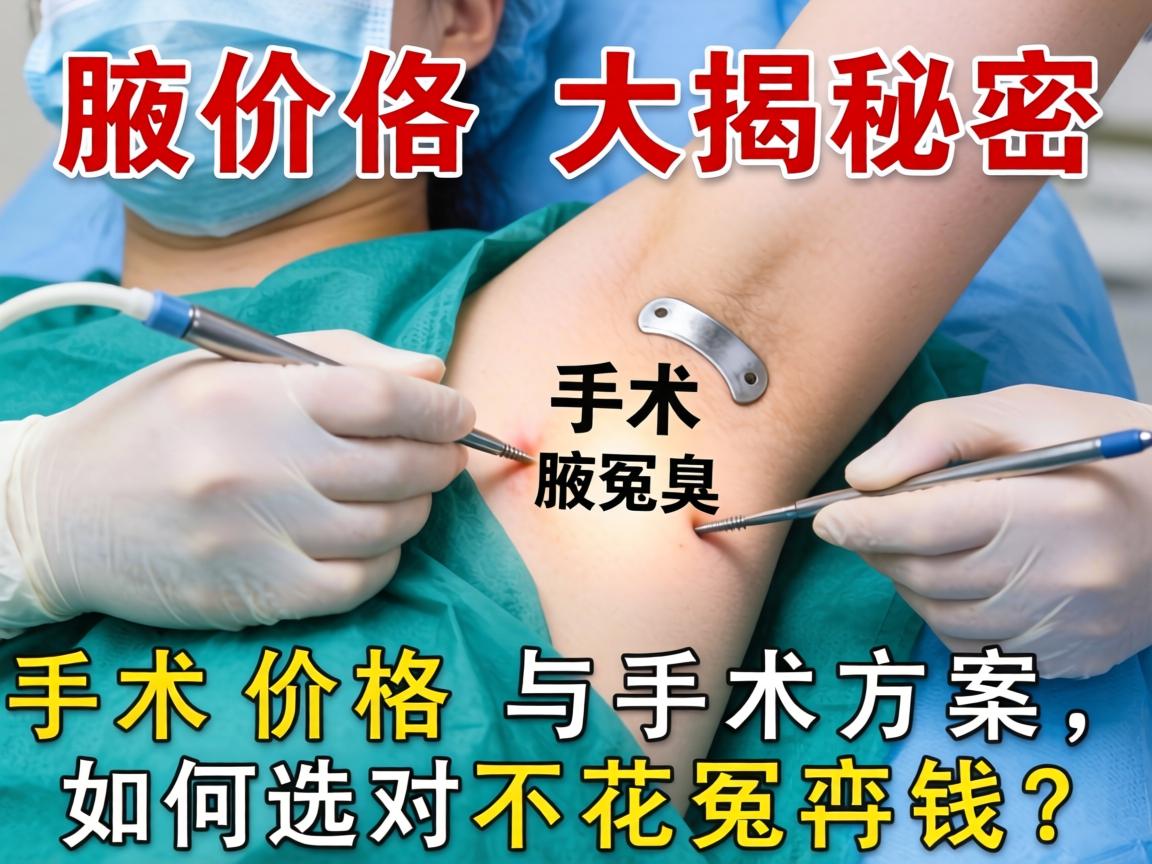 杭州腋臭手术价格大揭秘,手术价格与手术方案,如何选对不花冤枉钱? 杭州腋臭手术价格大揭秘,手术价格与手术方案,如何选对不花冤枉钱?