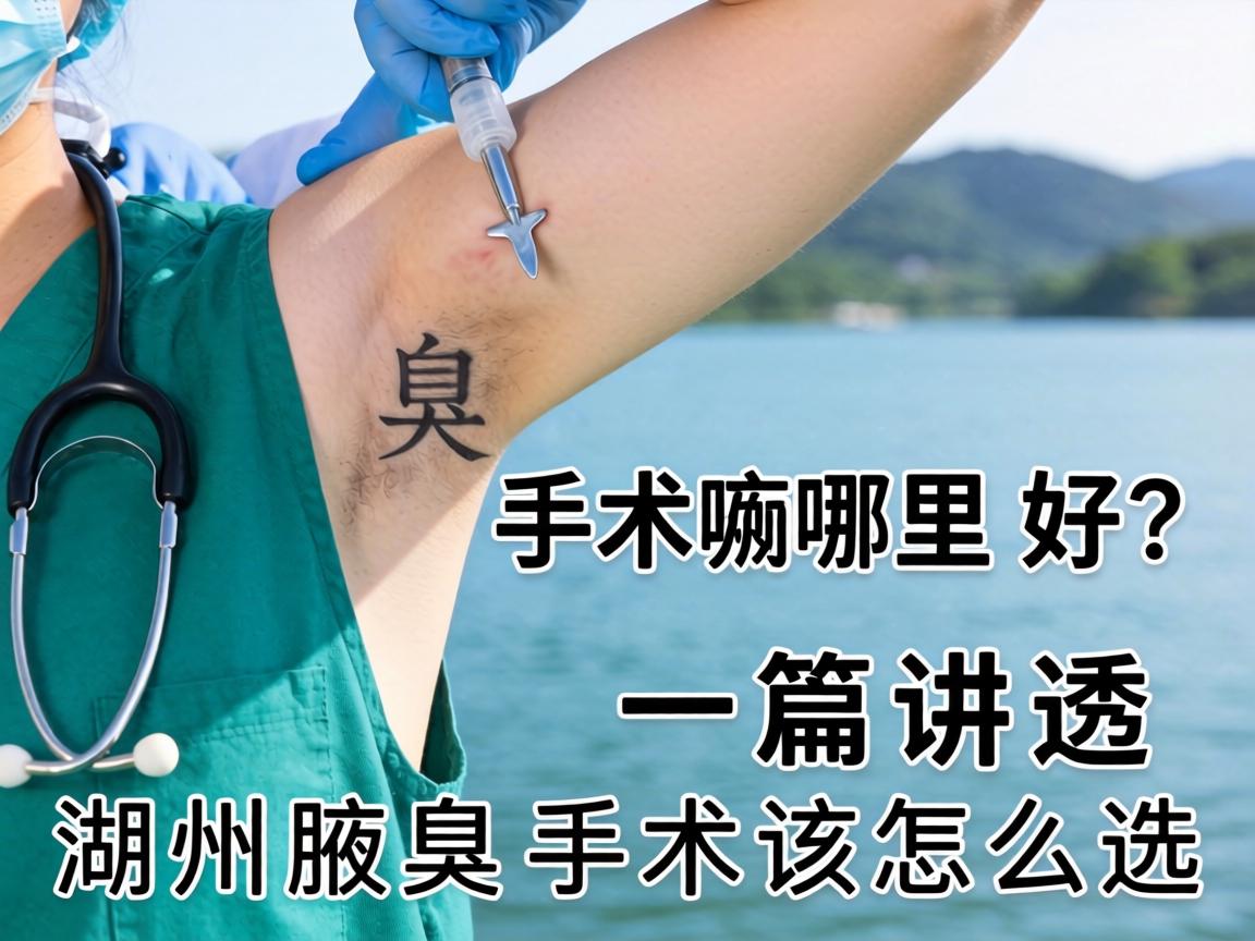 湖州腋臭手术哪里好？一篇讲透湖州腋臭手术该怎么选