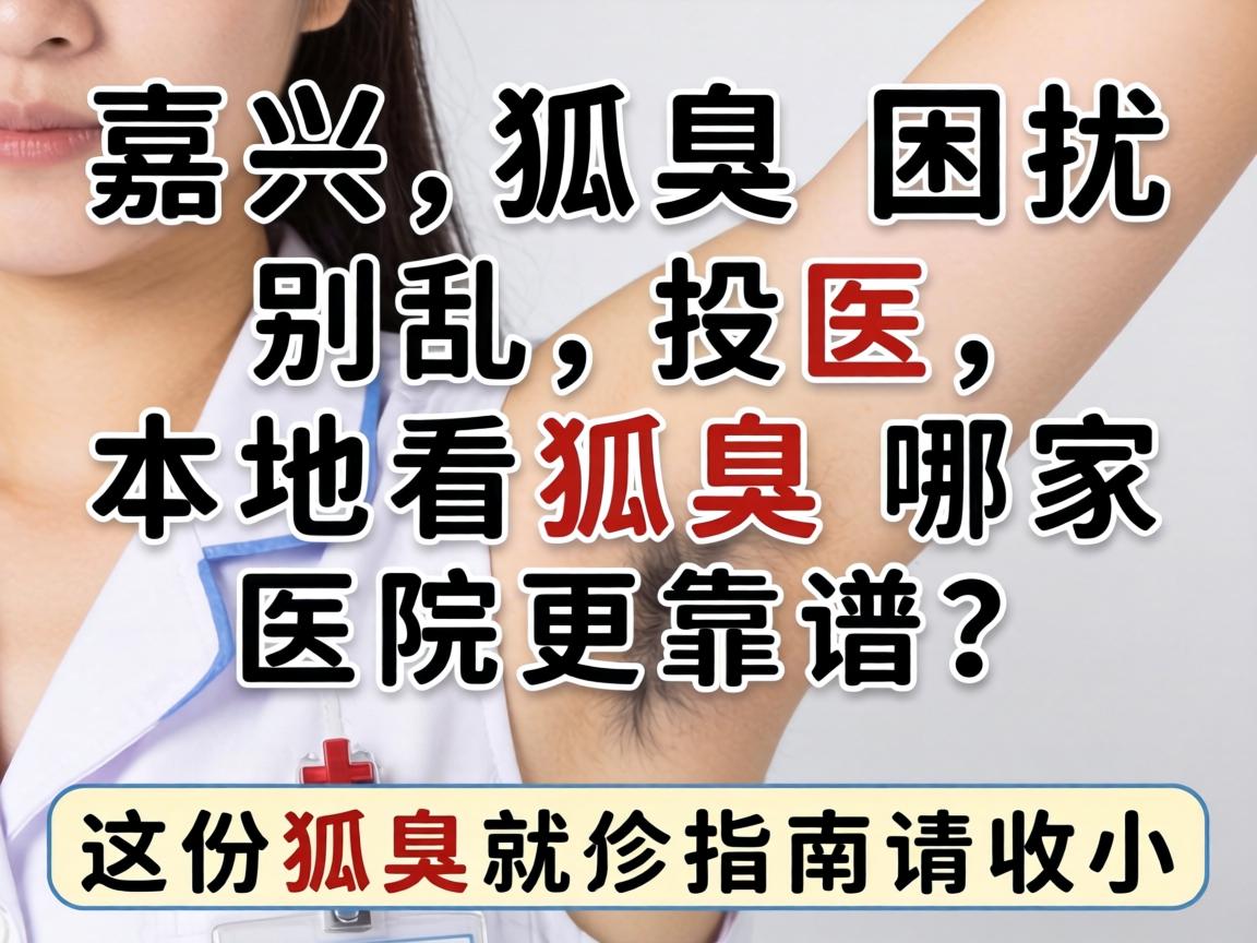 嘉兴狐臭困扰别乱投医，本地看狐臭哪家医院更靠谱？这份狐臭就医指南请收好