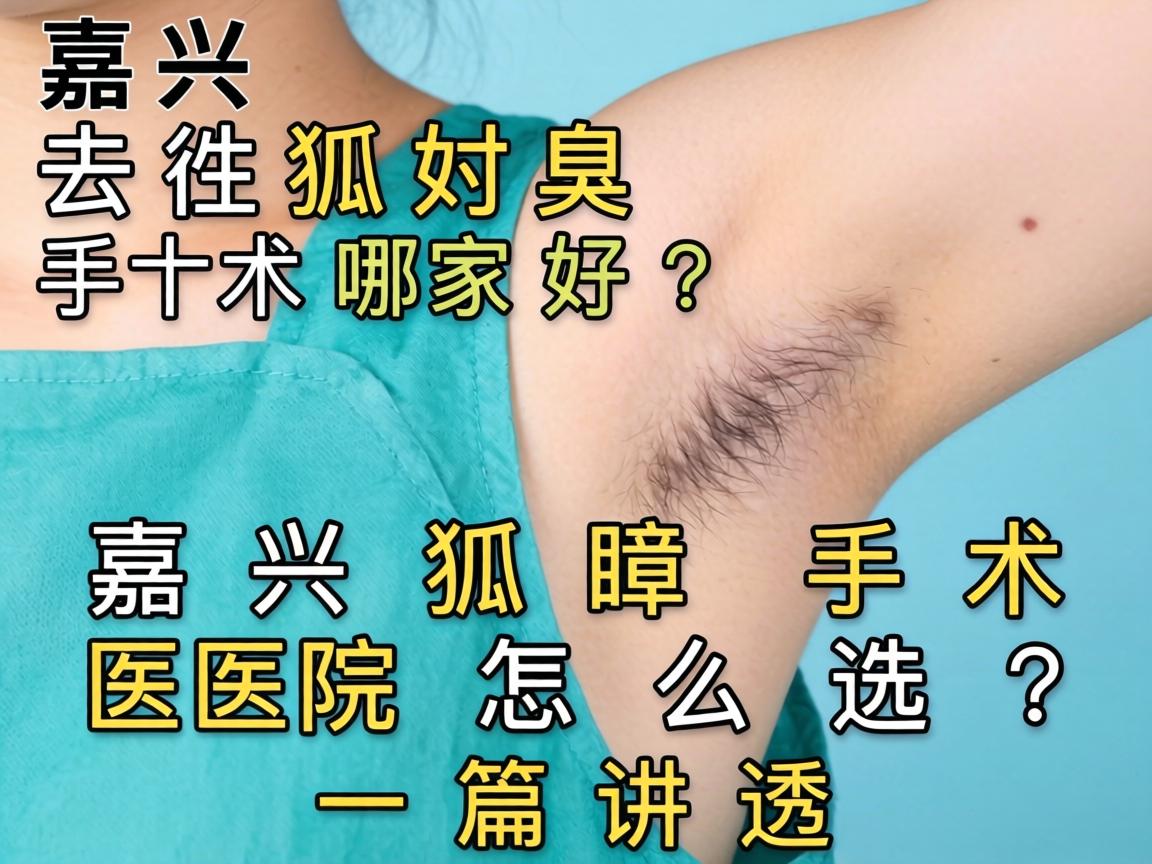 嘉兴去狐臭手术哪家好？嘉兴狐臭手术医院怎么选？一篇讲透