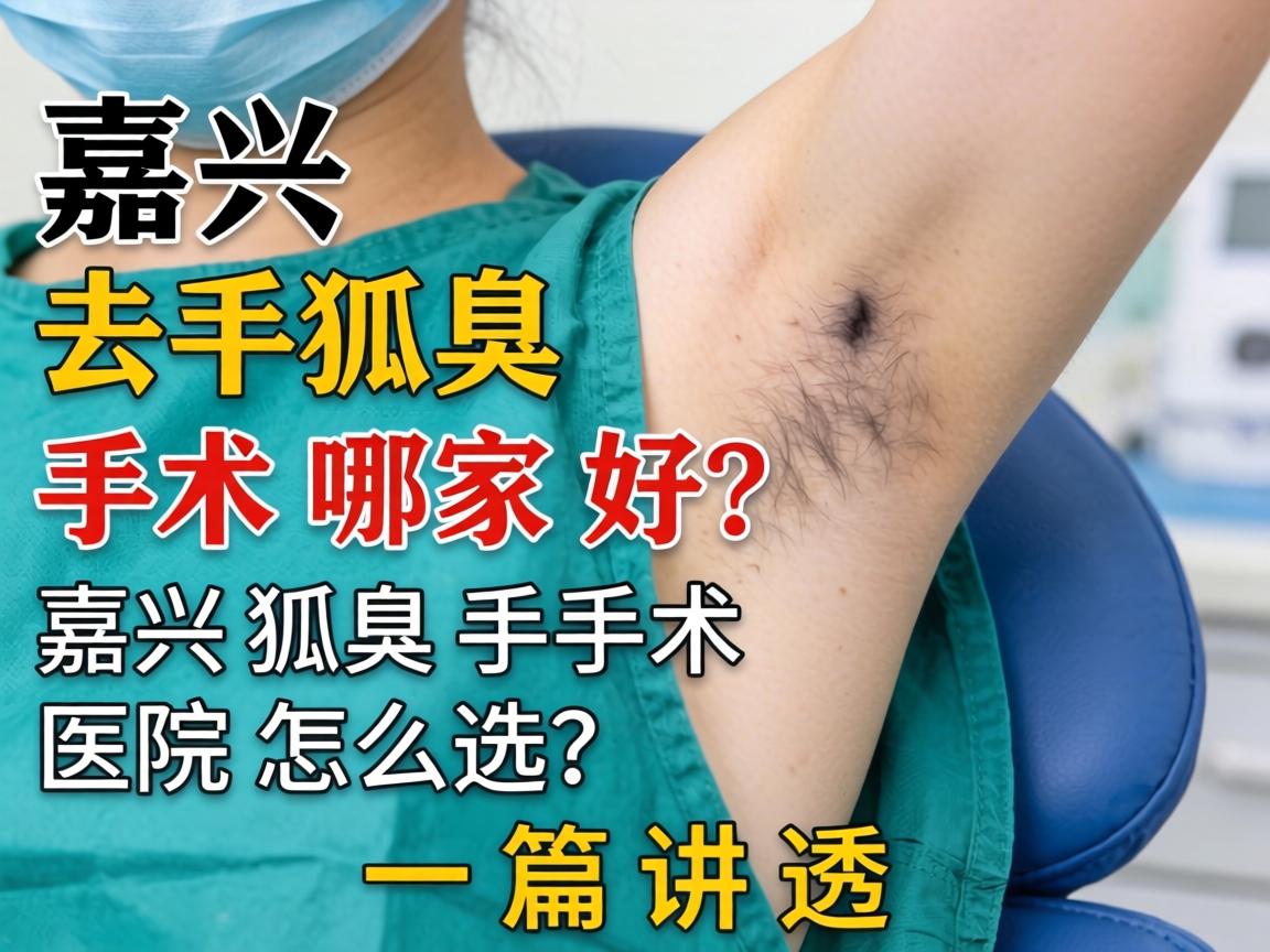 嘉兴去狐臭手术哪家好？嘉兴狐臭手术医院怎么选？一篇讲透