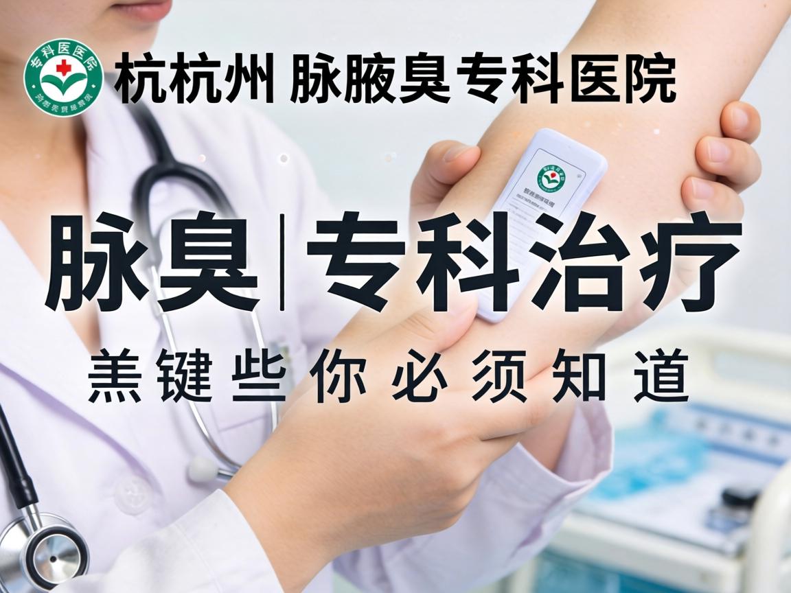 杭州腋臭专科医院｜腋臭专科治疗，这些关键点你必须知道