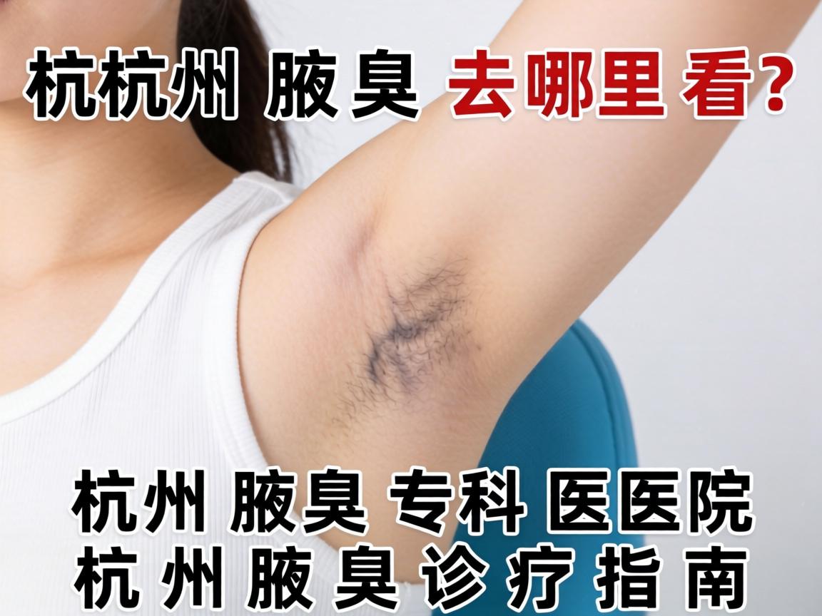 杭州腋臭去哪里看？杭州腋臭专科医院杭州腋臭诊疗指南