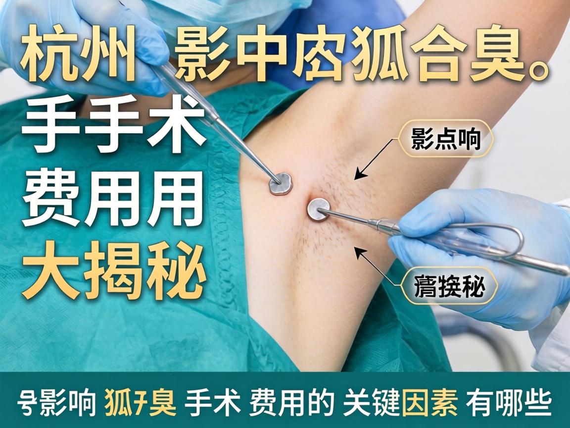 杭州狐臭手术费用大揭秘,影响狐臭手术费用的关键因素有哪些? 杭州狐臭手术费用大揭秘,影响狐臭手术费用的关键因素有哪些?