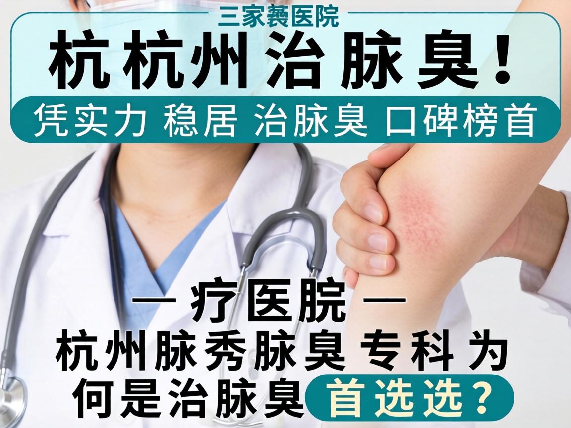 杭州治腋臭，这家医院凭实力稳居治腋臭口碑榜首—杭州腋秀腋臭专科为何是治腋臭首选？