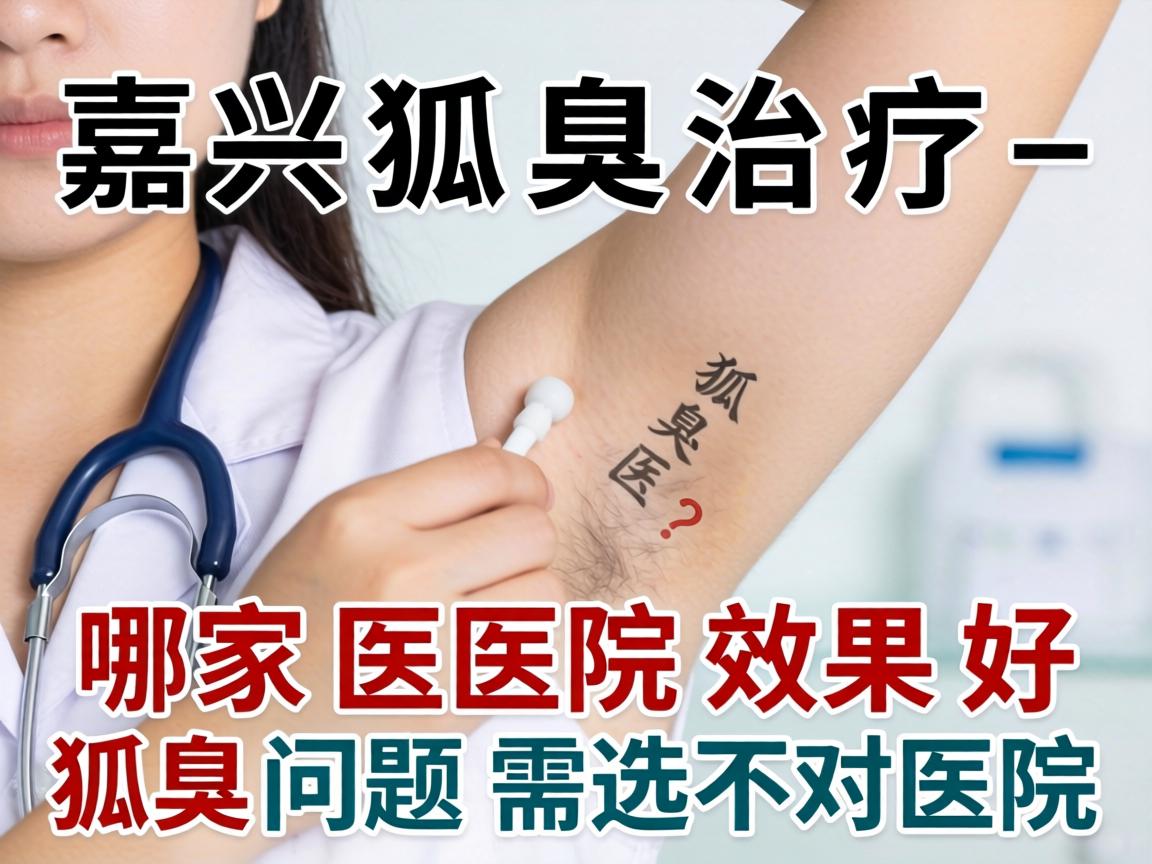嘉兴狐臭治疗，哪家医院效果好？狐臭问题需选对医院