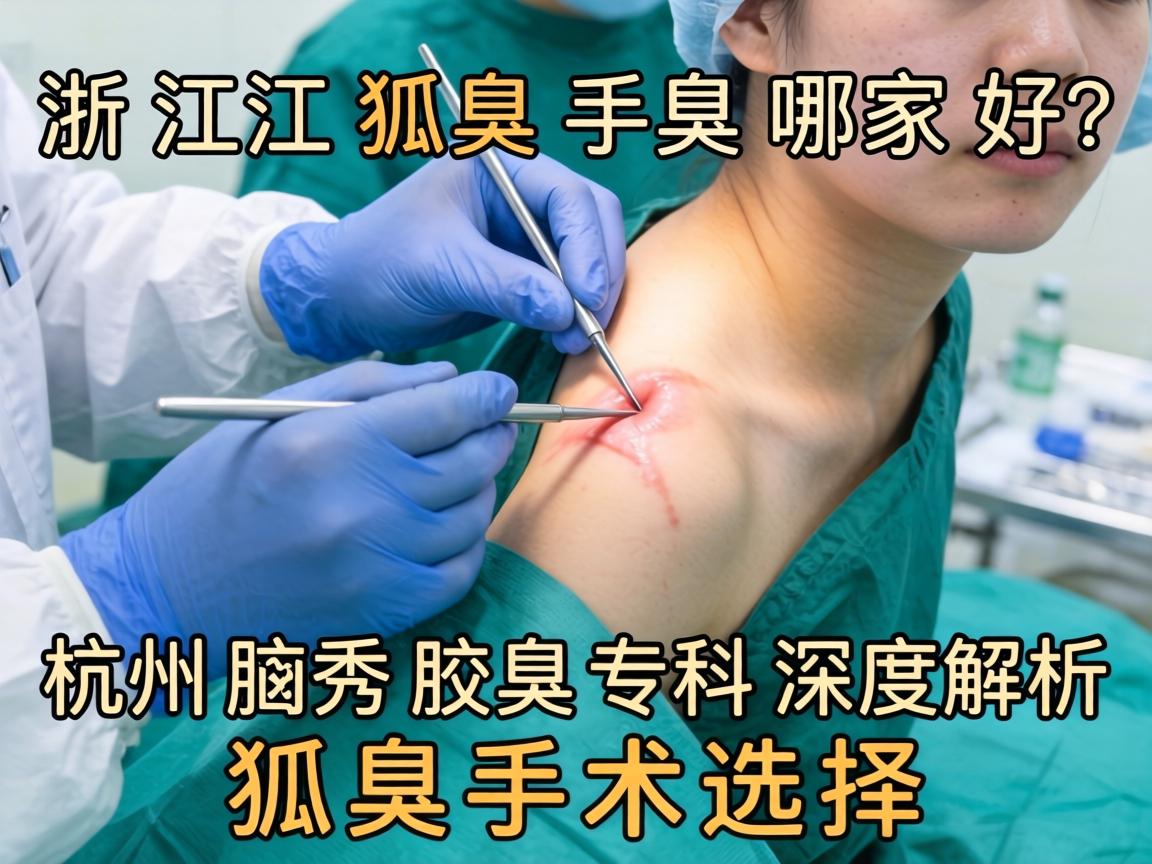 浙江狐臭手术哪家好？杭州腋秀腋臭专科深度解析狐臭手术选择