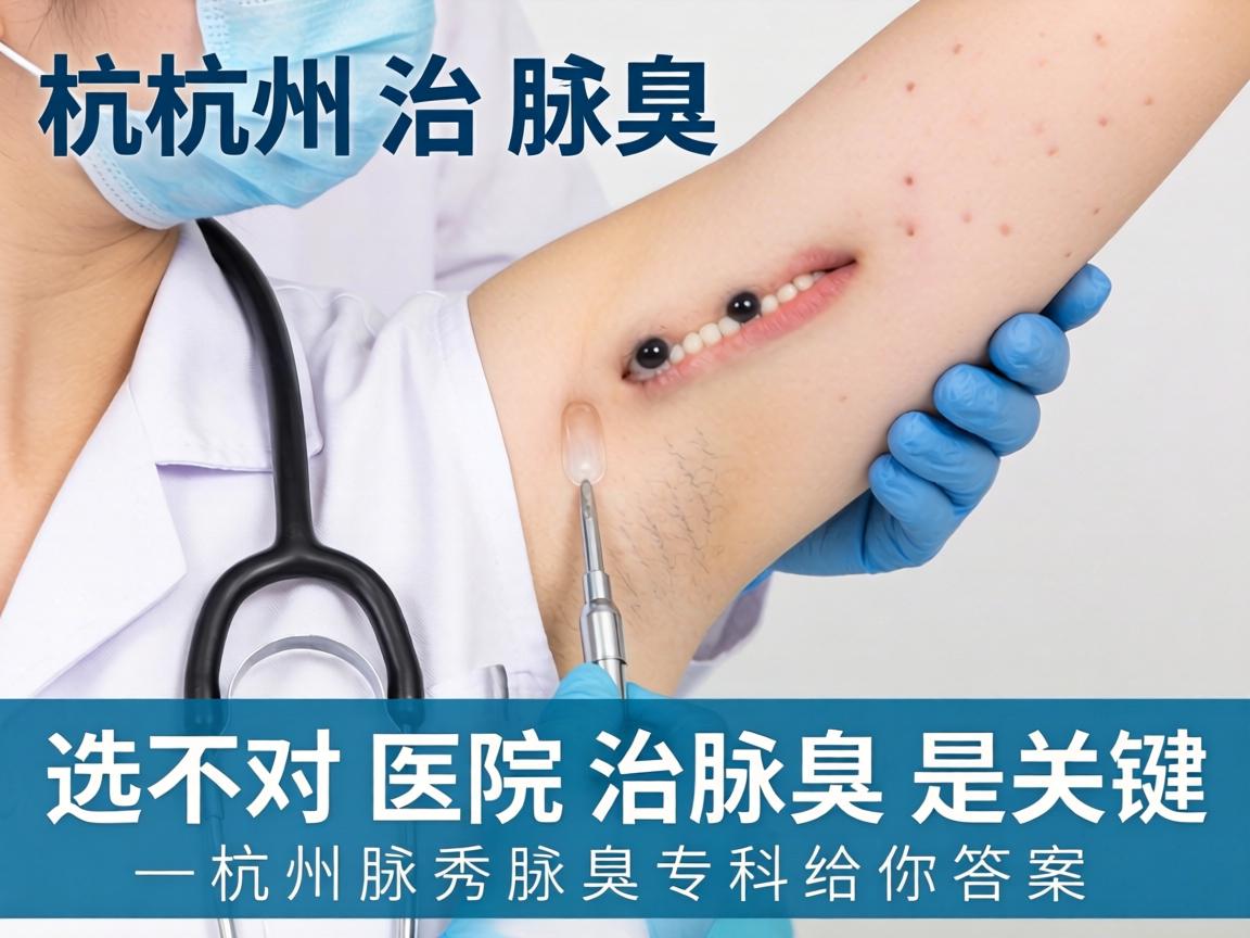 杭州治腋臭，选对医院治腋臭是关键—杭州腋秀腋臭专科给你答案