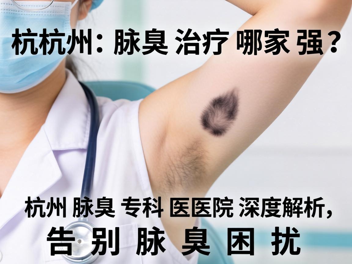 杭州腋臭治疗哪家强？杭州腋臭专科医院深度解析，告别腋臭困扰