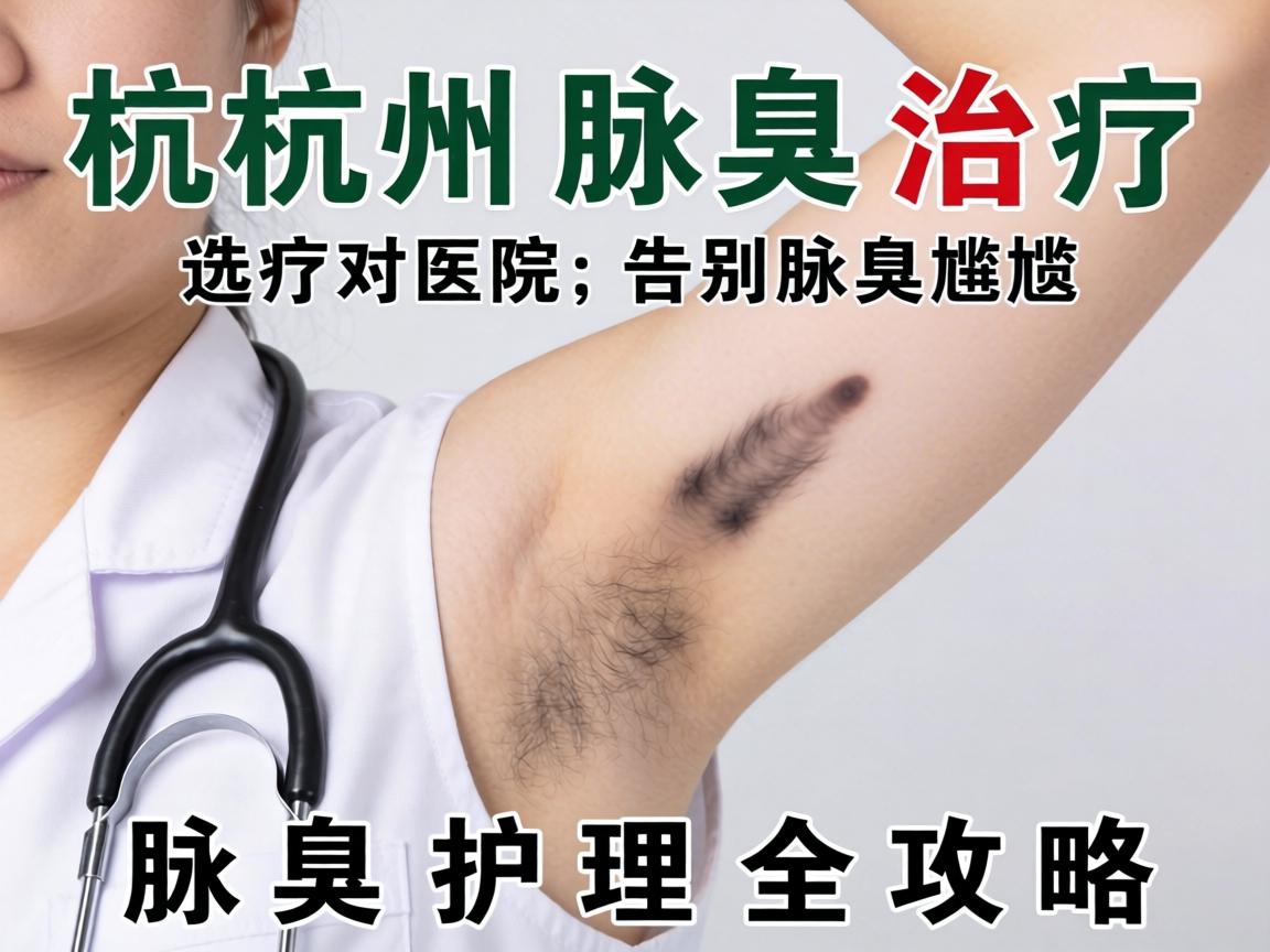 杭州腋臭治疗，选对医院，告别腋臭尴尬，腋臭护理全攻略