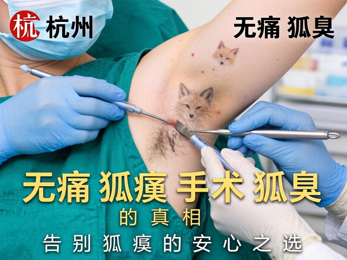 杭州无痛狐臭手术，无痛狐臭手术的真相，告别狐臭的安心之选
