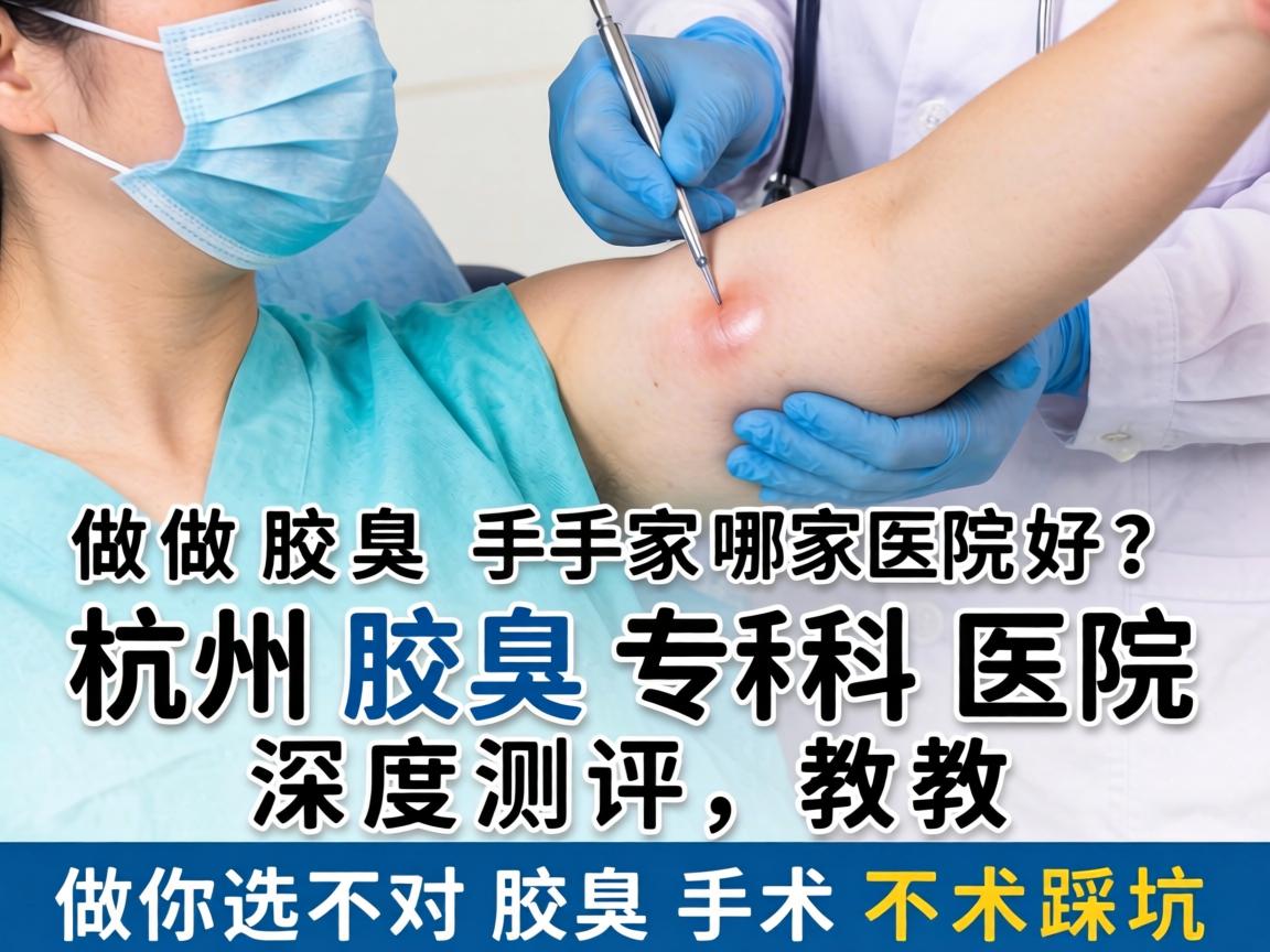 杭州做腋臭手术哪家医院好？杭州腋臭专科医院深度测评，教你选对腋臭手术不踩坑