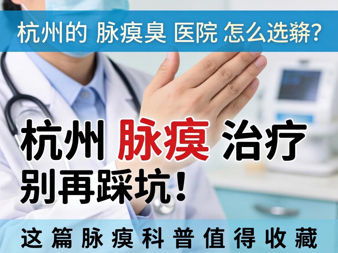 杭州腋臭医院怎么选？杭州腋臭治疗别再踩坑，这篇腋臭科普值得收藏