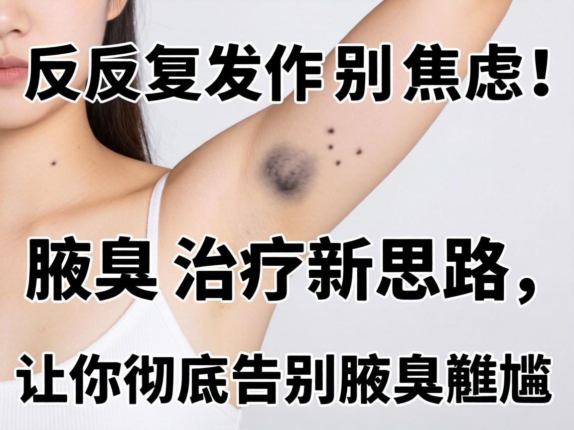 腋臭反复发作别焦虑！腋臭治疗新思路，让你彻底告别腋臭尴尬