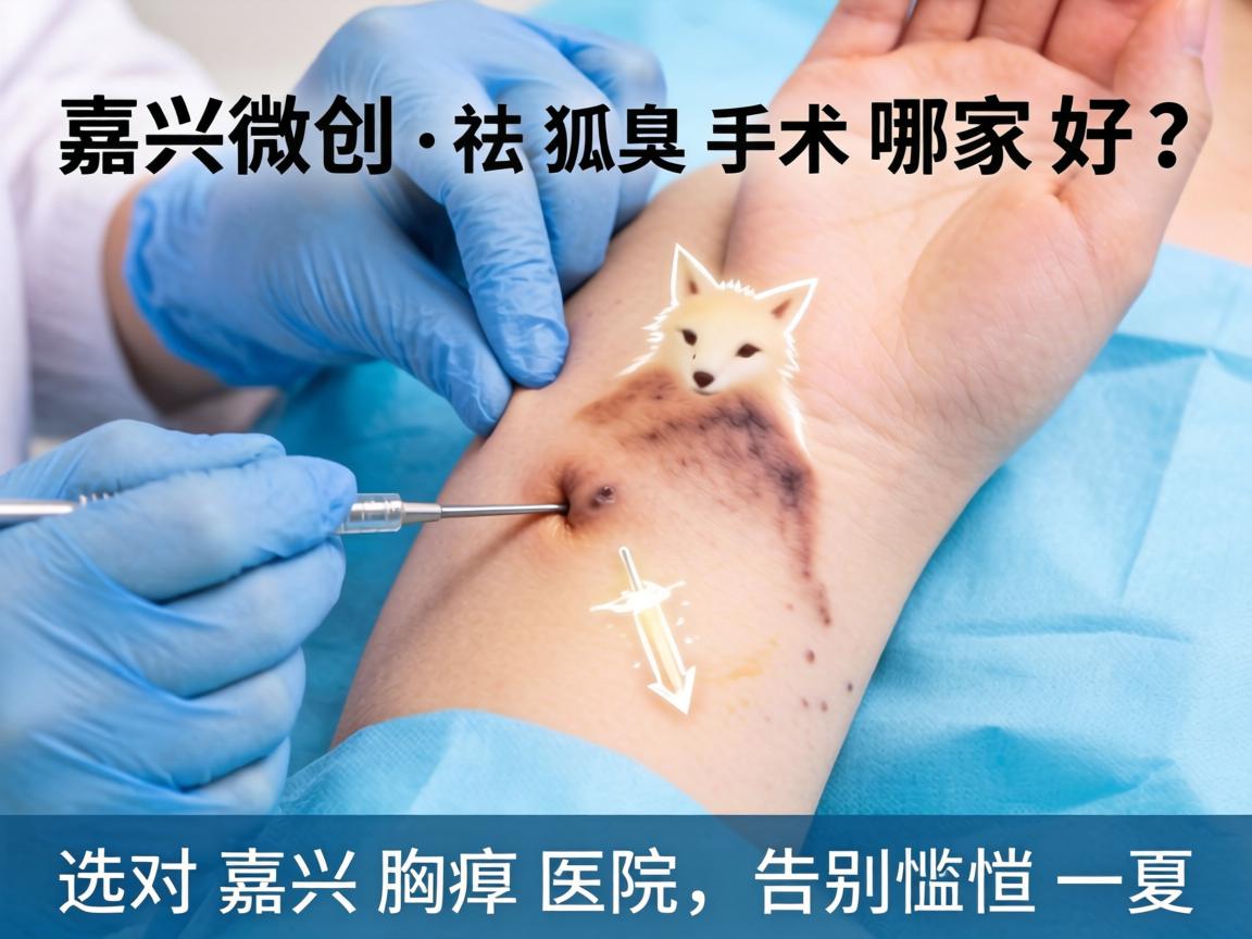 嘉兴微创祛狐臭手术哪家好？选对嘉兴腋臭医院，告别尴尬一夏