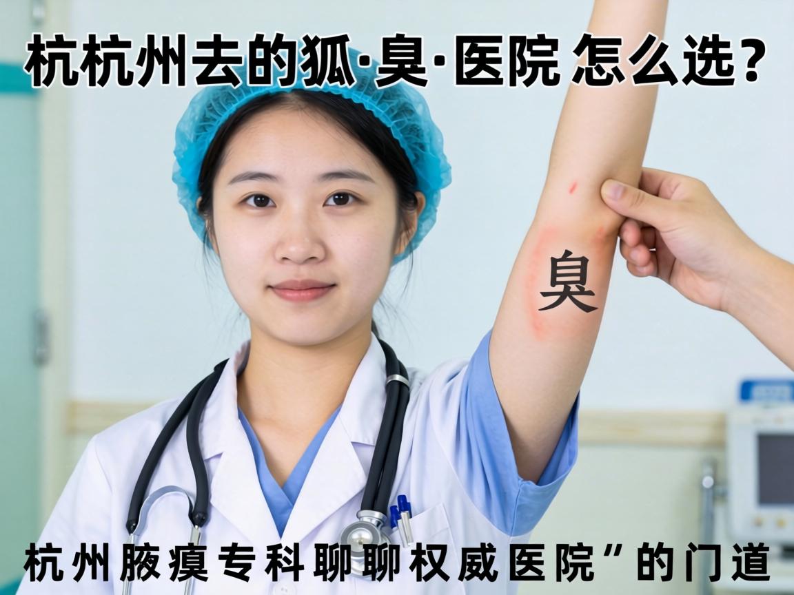 杭州去狐臭医院怎么选？杭州腋臭专科聊聊权威医院的门道