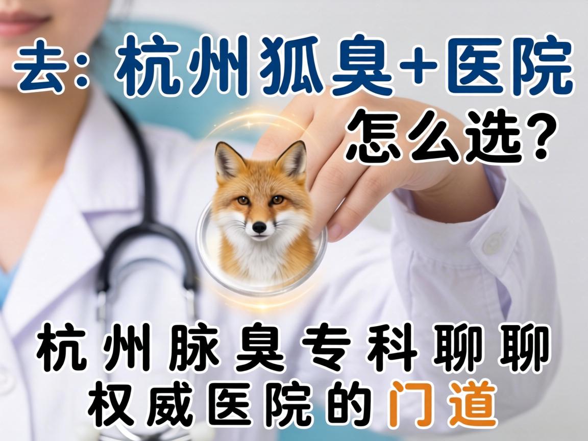 杭州去狐臭医院怎么选？杭州腋臭专科聊聊权威医院的门道