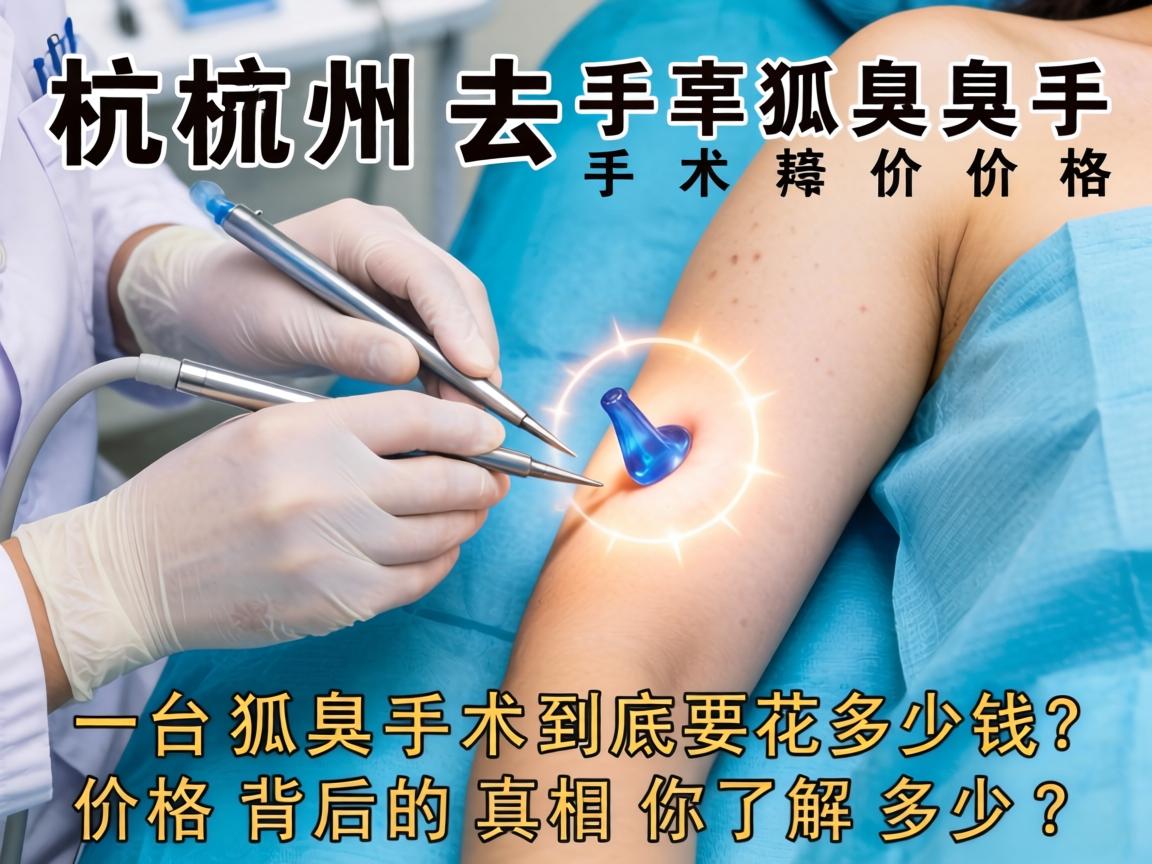 杭州去狐臭手术价格，一台狐臭手术到底要花多少钱？价格背后的真相你了解多少？
